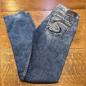 Silver Jeans Women's Blue Denim Jeans